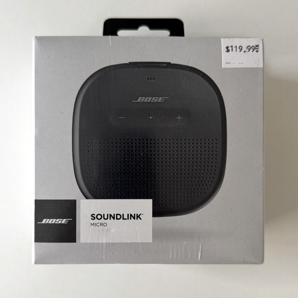 NWT Bose SoundLink Micro Bluetooth Speaker - Black - Brand New